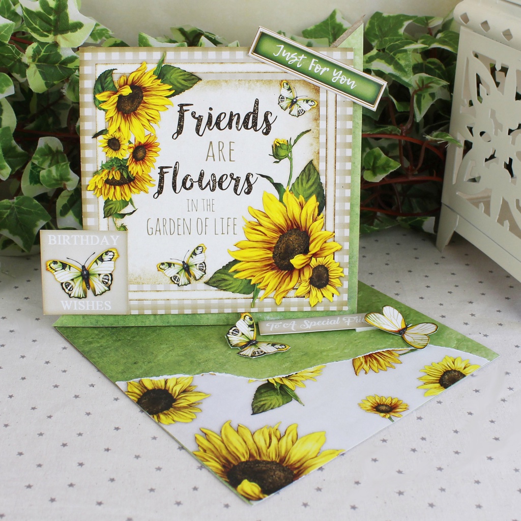 Diy Cardmaking Kit - Sunflower Dreams