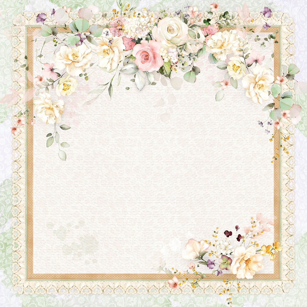 Ciao Bella Blooming 12" x 12" Paper Pad 