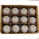 Xmas Tree Bauble - Large Ball (carton of 12)