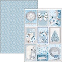 Elegance of Blue  Creative Pad A4 9/Pkg