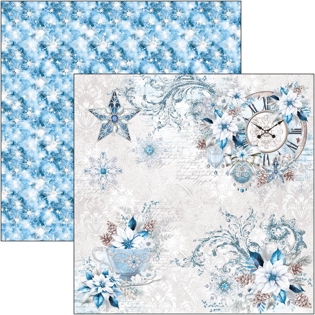 Elegance of Blue  Pad 8"x8" 12/Pkg