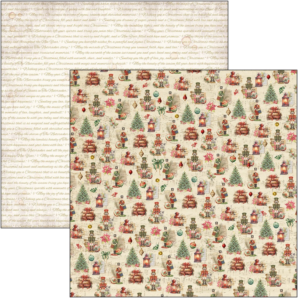 The Nutcracker  Paper Pad 12"x12" 12/Pkg