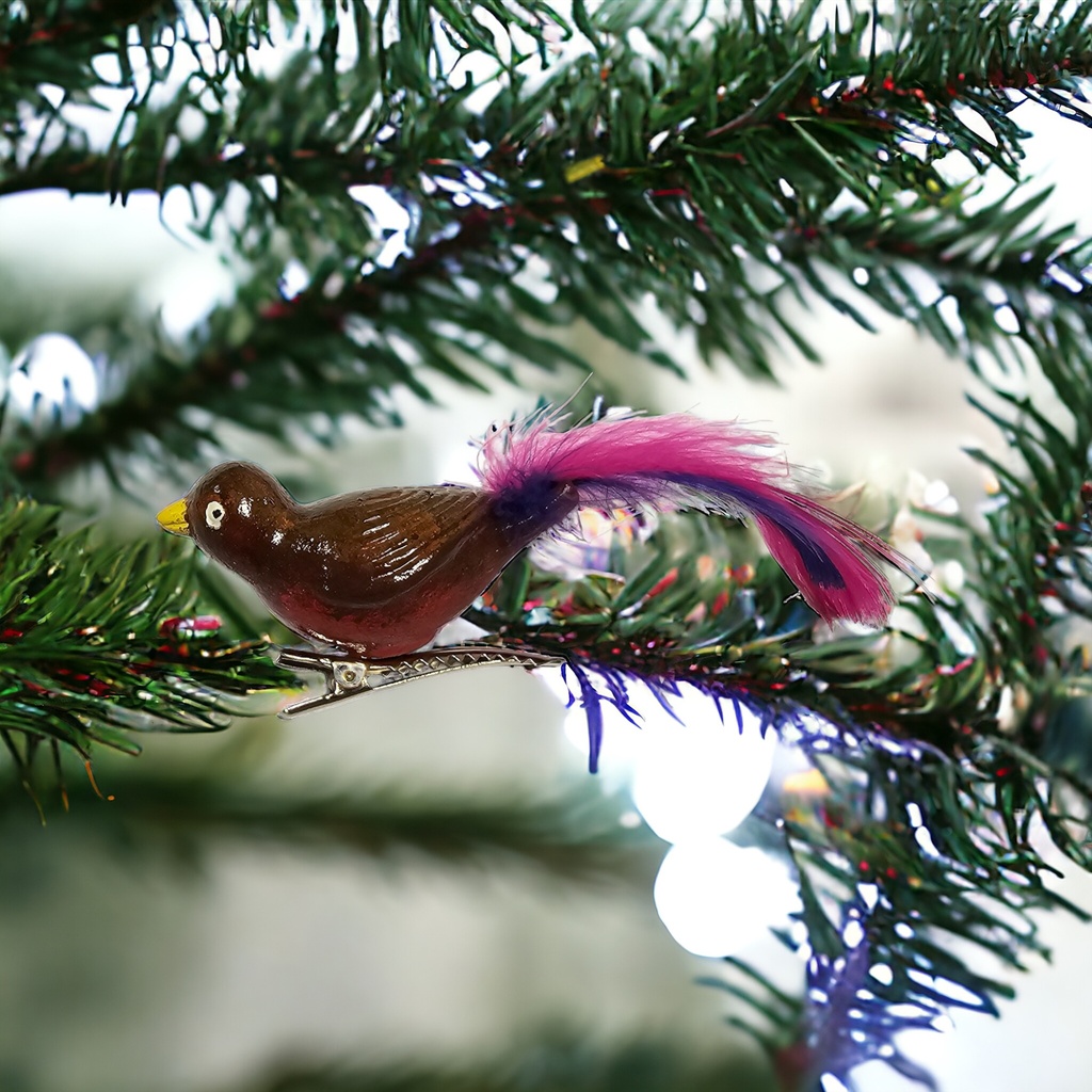 Christmas tree bird for feathers (carton of 12)