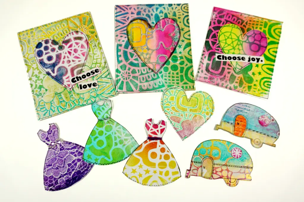 Gelli Arts Handmade Card Kit