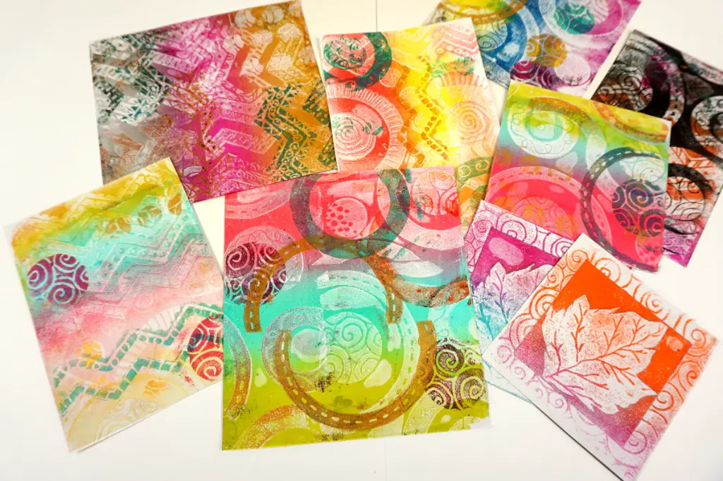 Gelli Arts Stamping Kit