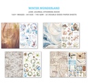 Winter Wonderland Junk Journal Ephemera Book A4 32/Pkg