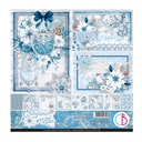 Elegance of Blue Pad 8"x8" 12/Pkg