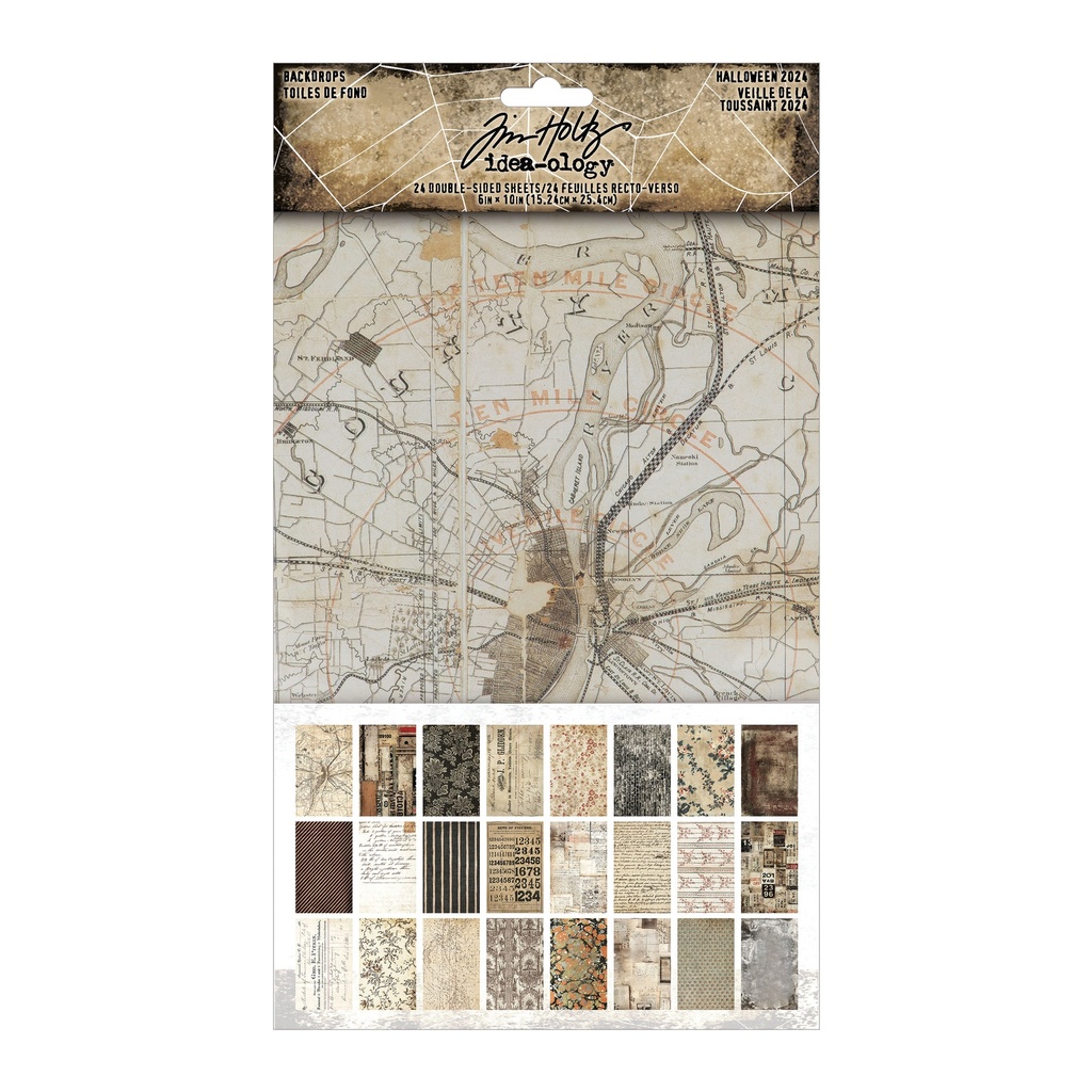 Backdrops Tim Holtz Idealogy