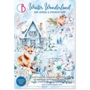 Winter Wonderland Junk Journal Ephemera Book A4 32 Sheets