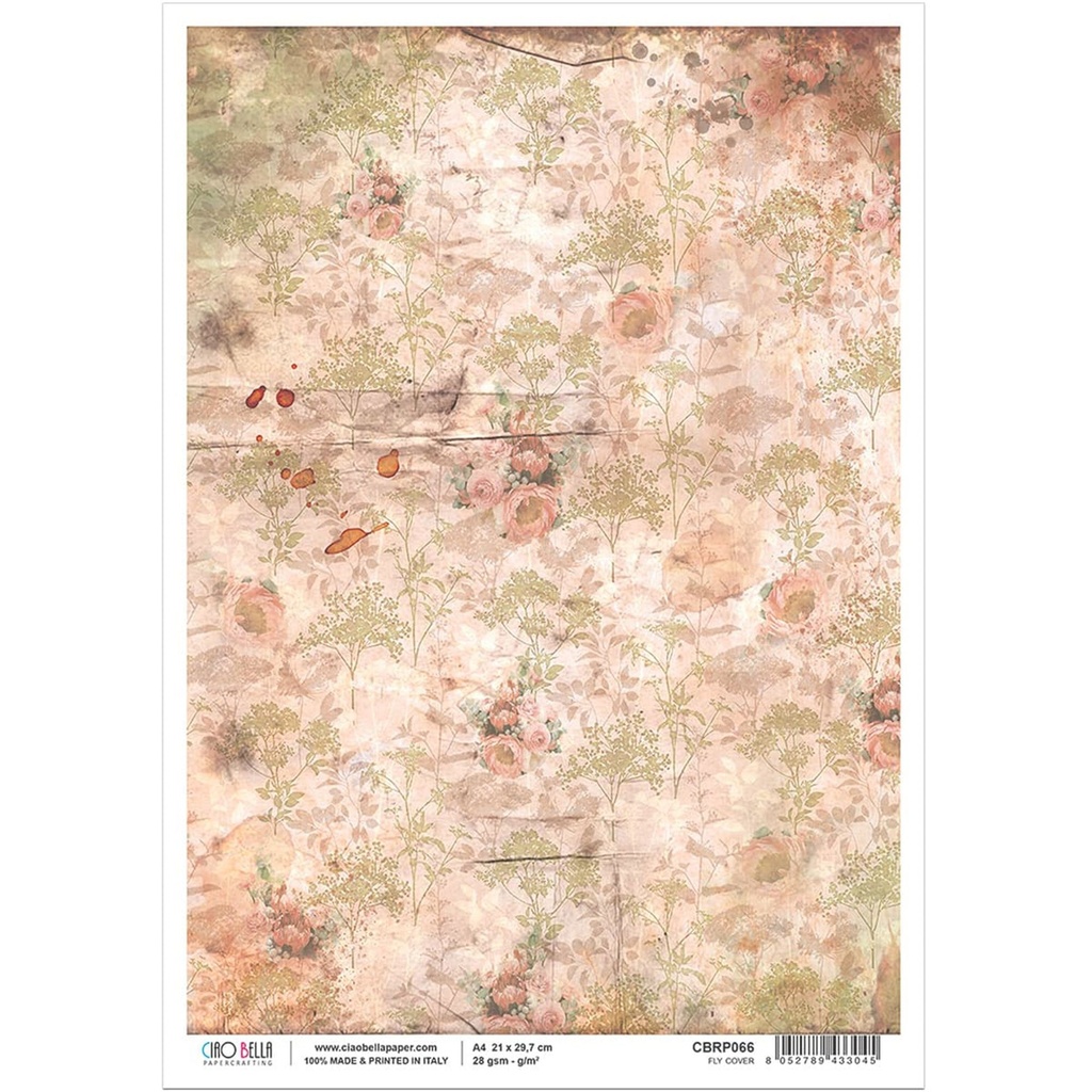 Fly Cover - Ciao Bella Piuma Rice Paper A4 - 5 Pack