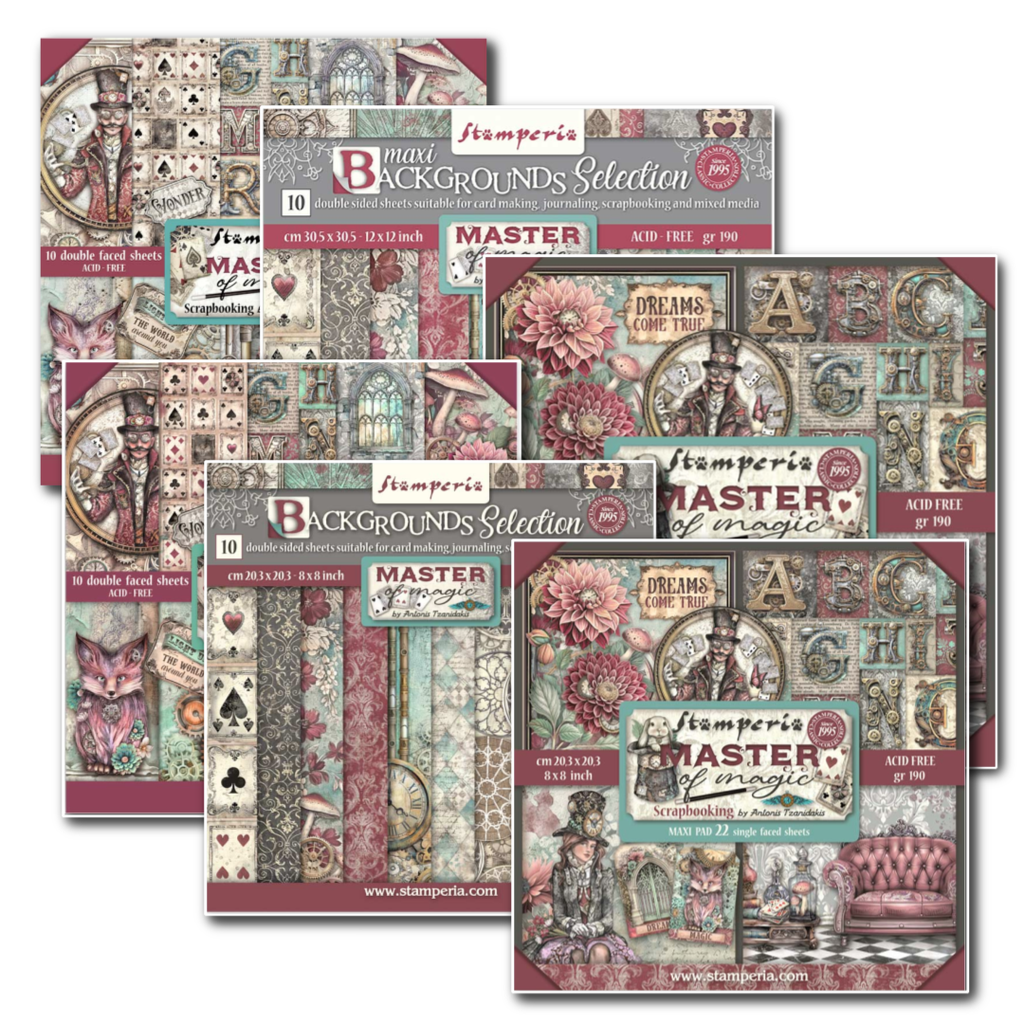 Stamperia - All the Paper Pads Bundle - Master of Magic