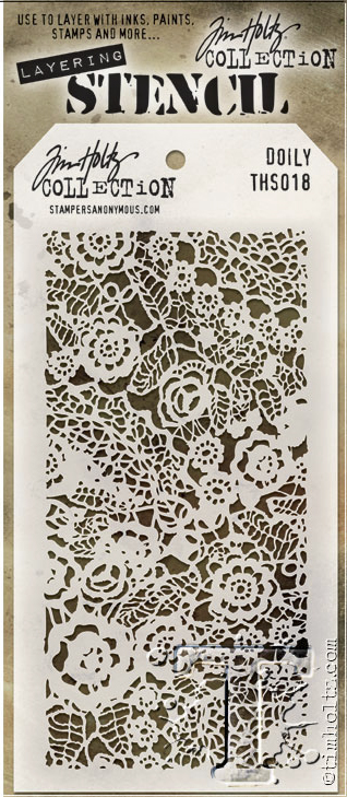 Tim Holtz Layering Stencil - Doily