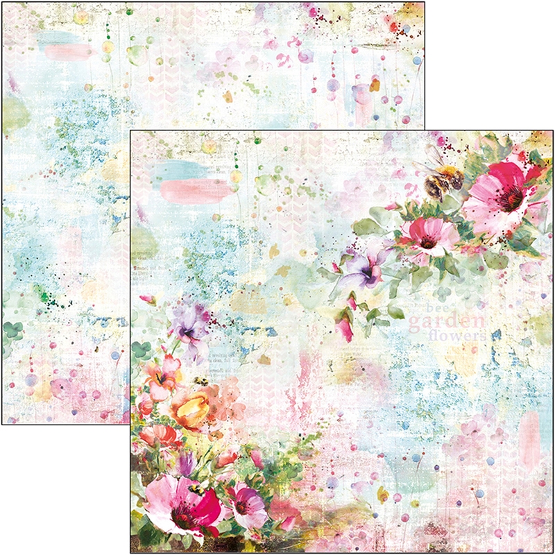 12"x12" Sheets x12 Wildflowers