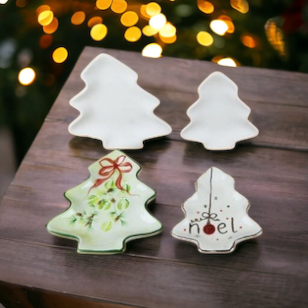 Xmas Tree Dish (Medium) (carton of 6)