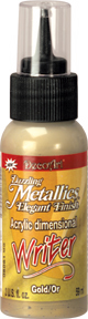 Gold Dazzling Metallics Writers 2Oz.