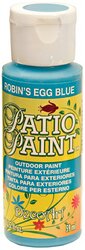 Robins Egg Blue Patio Paint