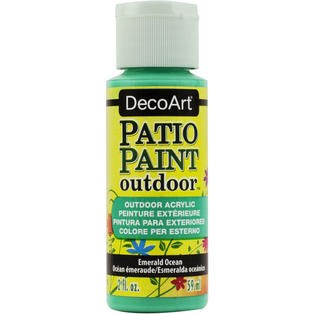 Emerald Ocean Patio Paint