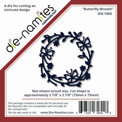 Die-Namites - Butterfly Wreath