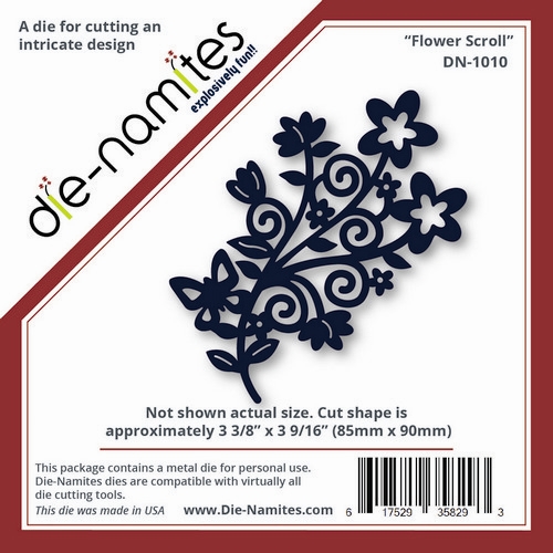 Die-Namites - Flower Scroll