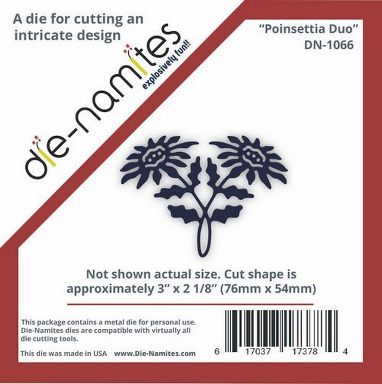 Die-Namites - Poinsettia Duo