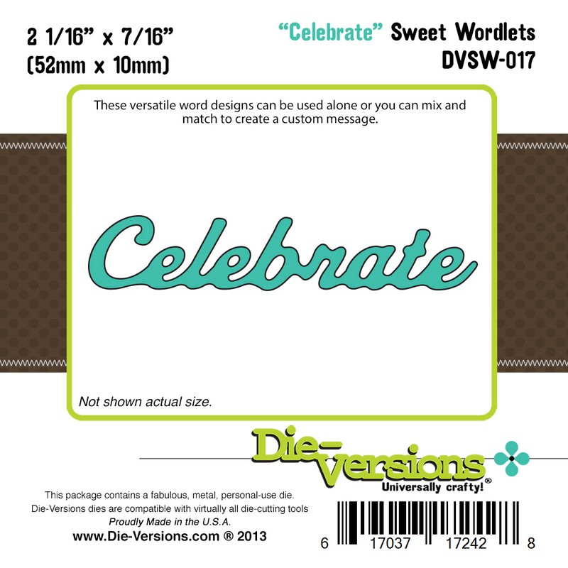 Sweet Wordlets - Celebrate