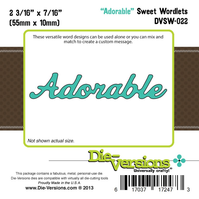 Sweet Wordlets - Adorable