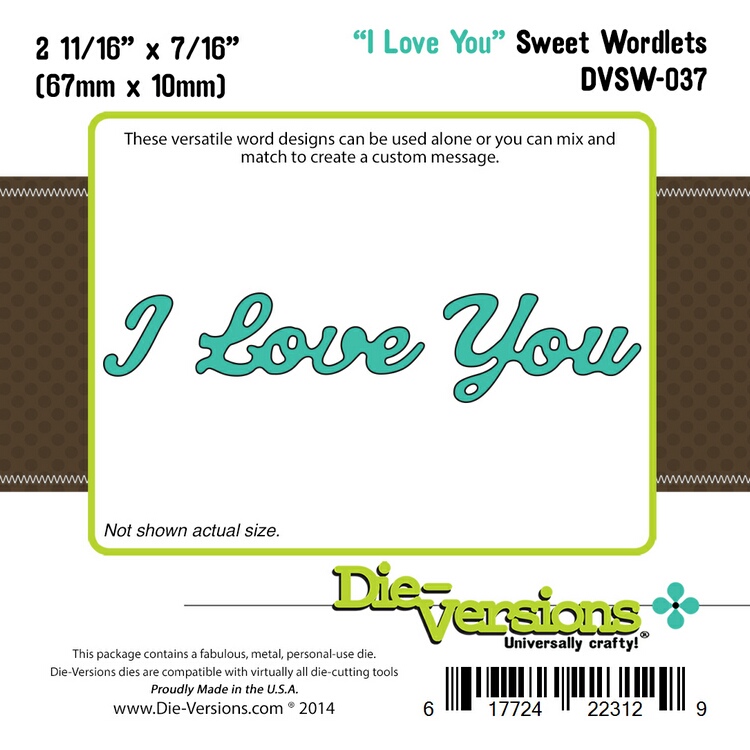 Sweet Wordlets - I Love You