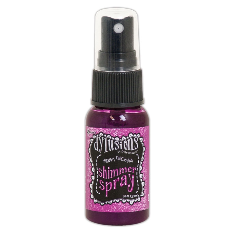 Dylusions Shimmer Spray Funky Fuchsia