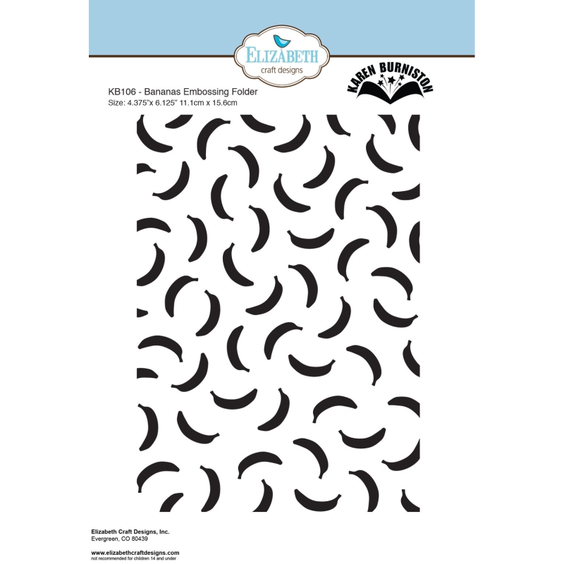 Bananas Embossing Folder