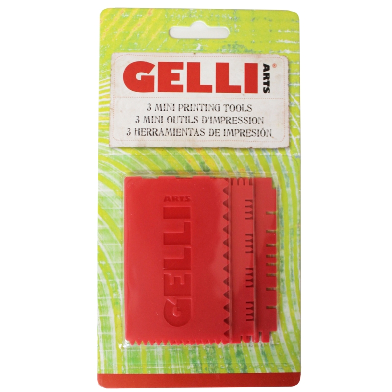 Gelli Arts Mini Printing Tools Set 3