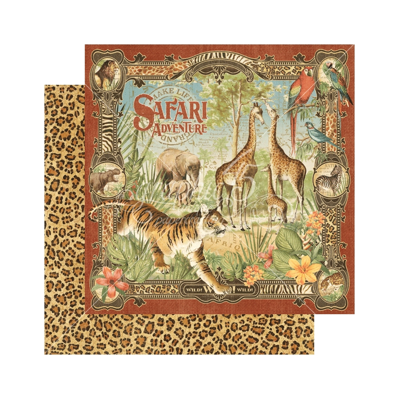 Safari Adventure Sold in Packs of 10 Sheets