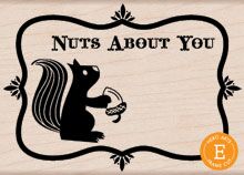 Nuts About You - Wood Mounted