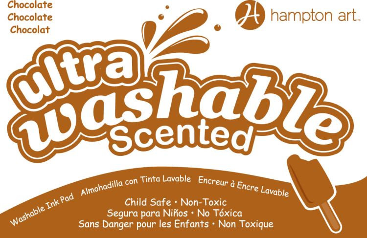 Chocolate Scent Wash Ink Pad