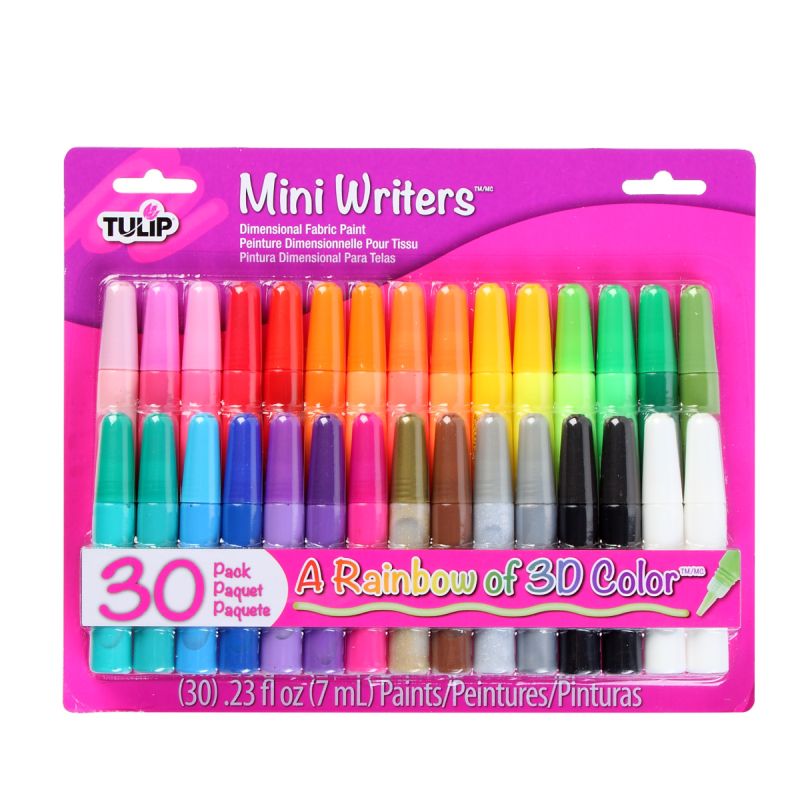 Tulip Dimensional Paint Writers 30pk - Rainbow