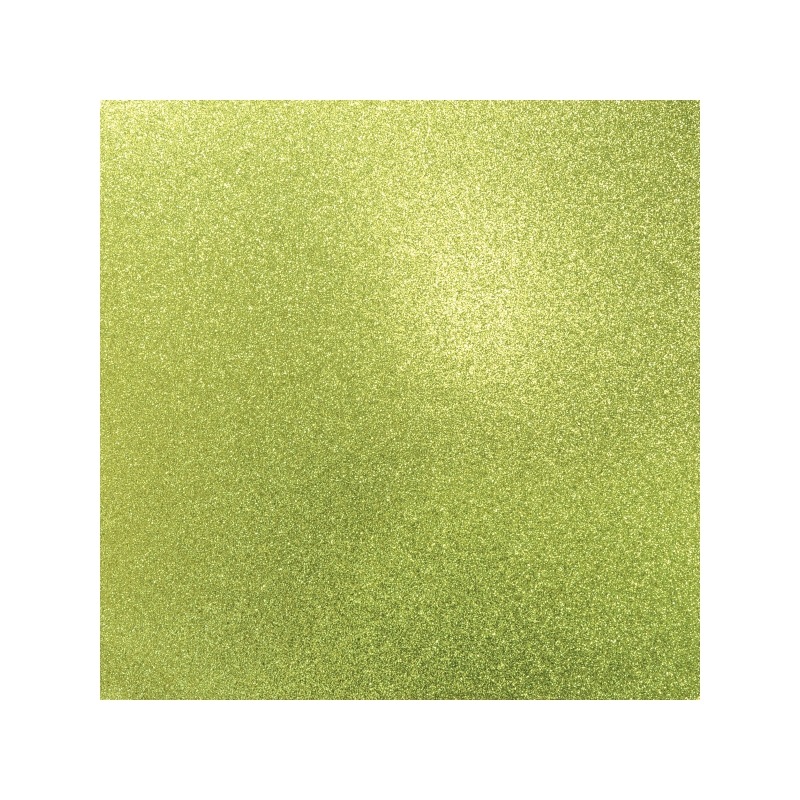 Glitter Cardstock - Pistachio Sold in Packs of 10 Sheets