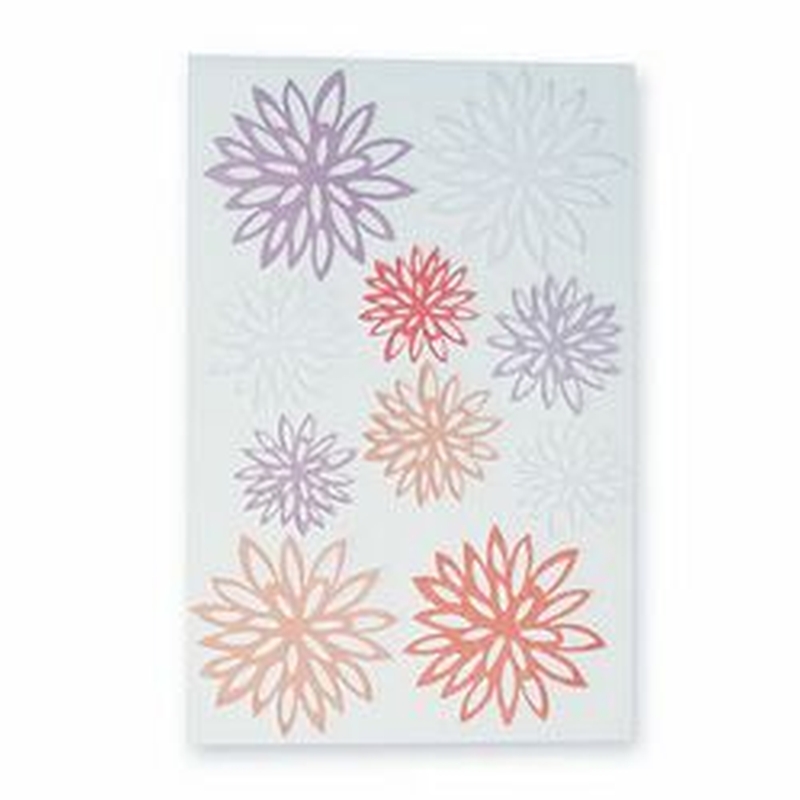 MS 3D Chrysanthemum Glitter St