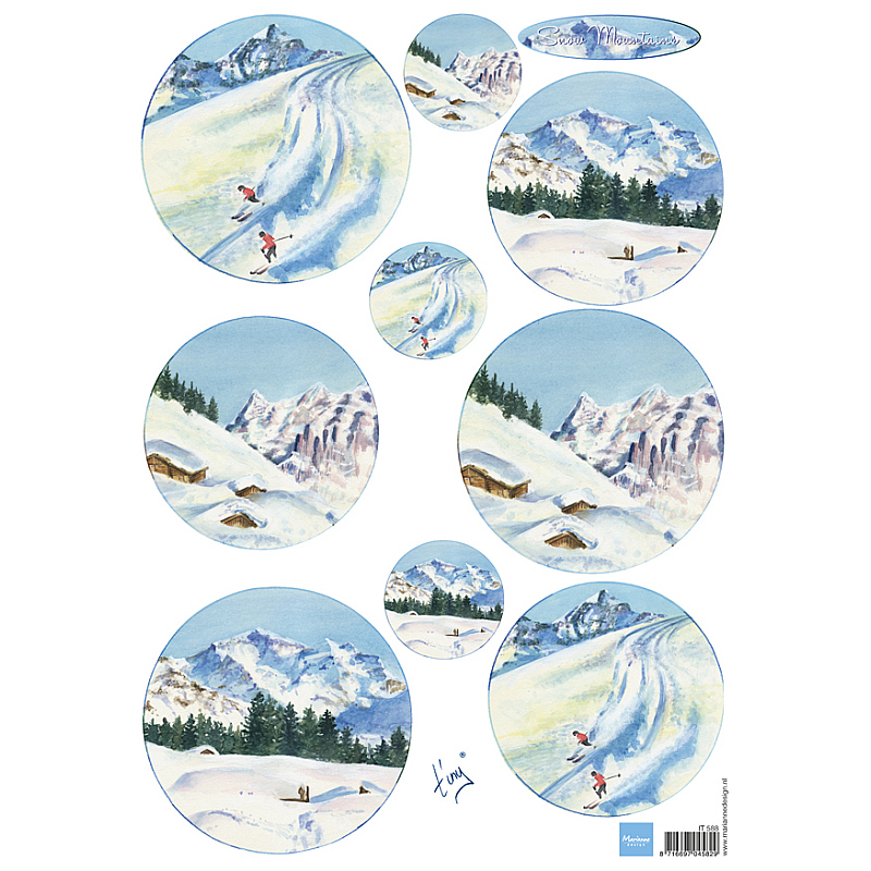 Tiny's Snow MountainsSold in Packs of 10's