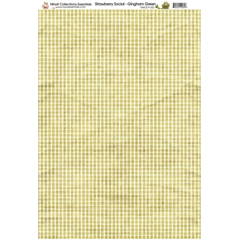 SS Gingham Paper A4Sold in Pack of 10 Sheets