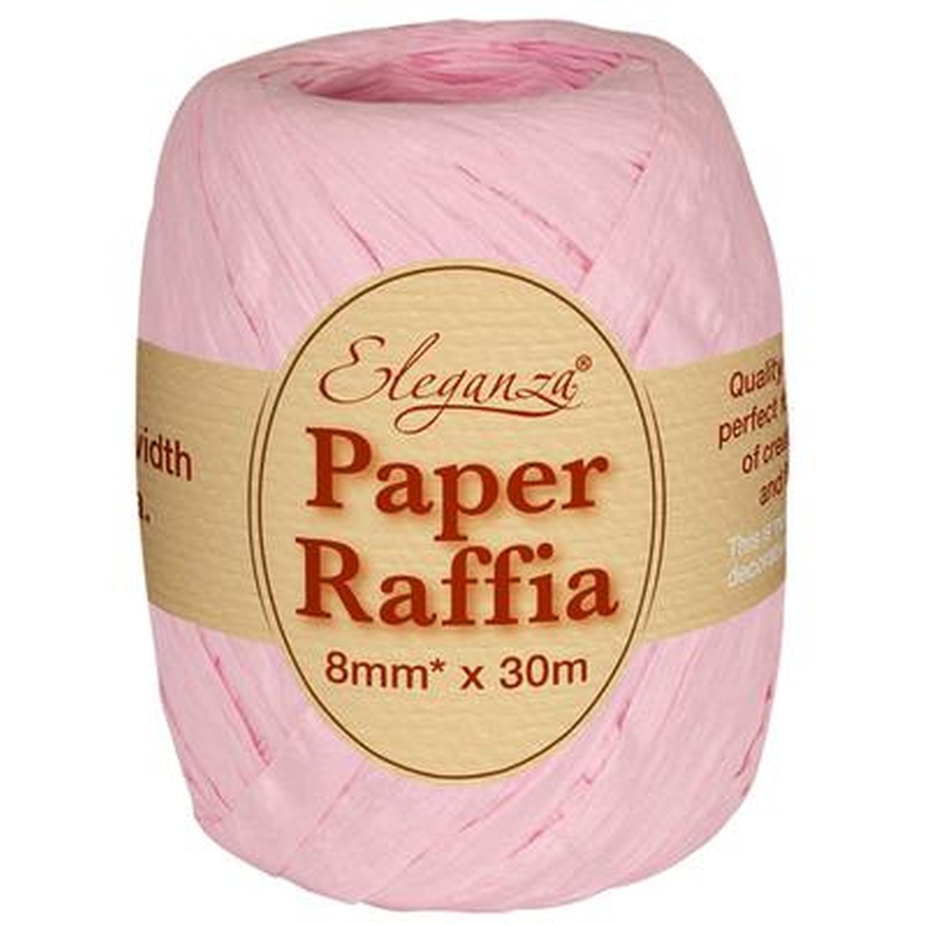 Paper Raffia No.21 Light Pink - 8mm x 30m