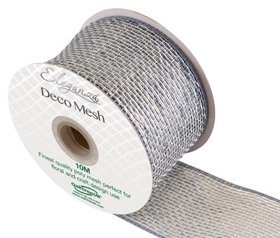 DecoMesh Metallic Silver No.24 - 63mmx10m