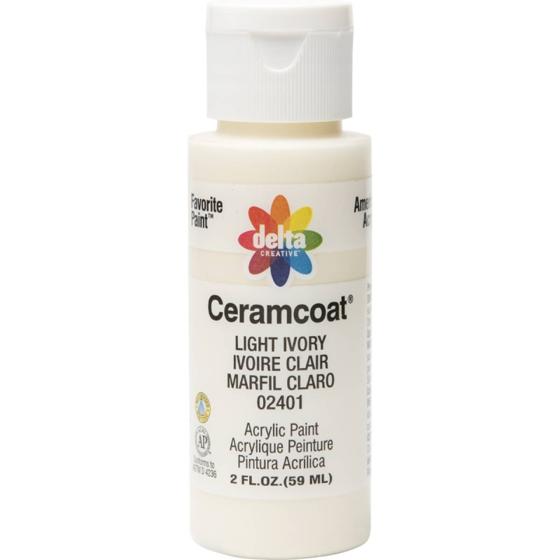 Light Ivory Delta Ceramcoat 2oz