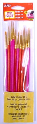 Detail Brush Set 10 Piece