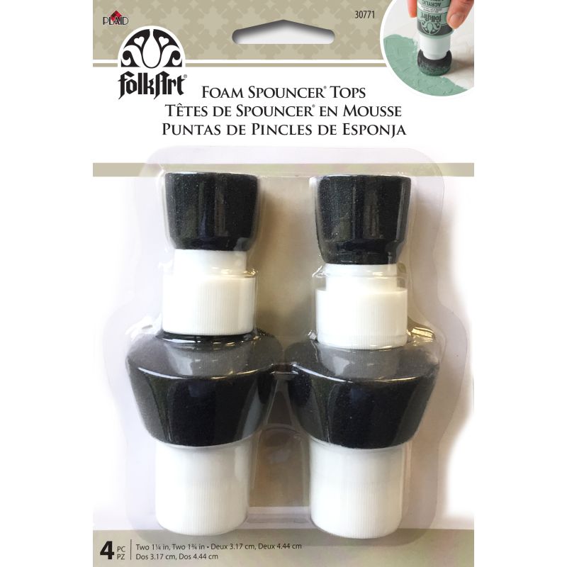 Bottle Top Foam Spouncers 4 Piece