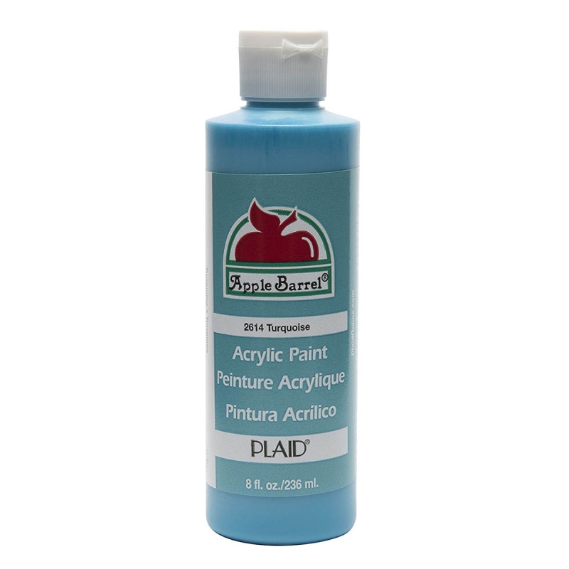 Turquoise Apple Barrel - 8oz