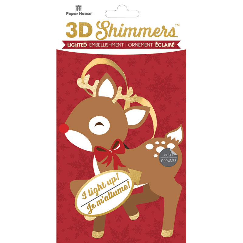 Reindeer Embellishment