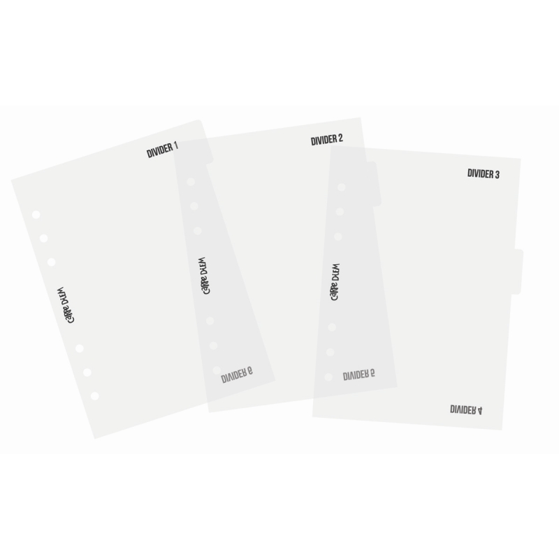 A5 Divider Templates