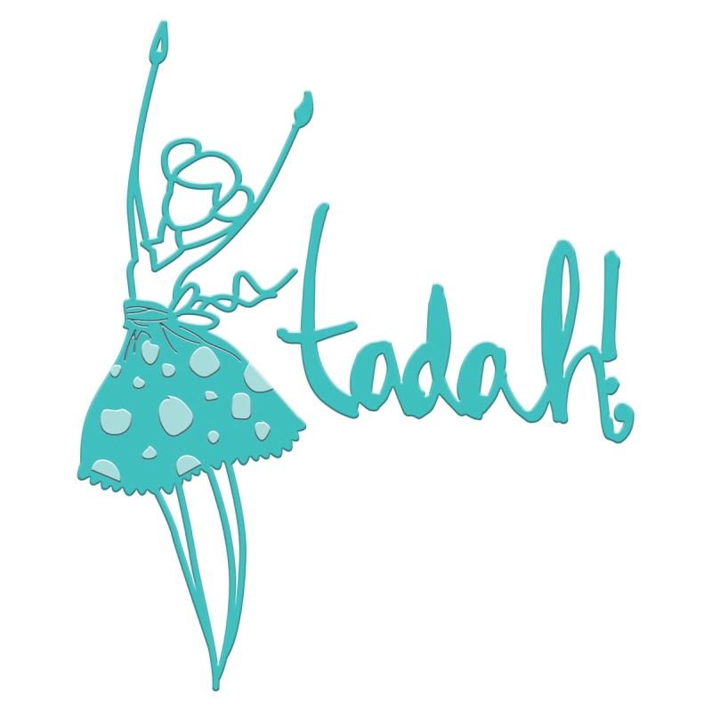 Tadah Girl Etched Dies