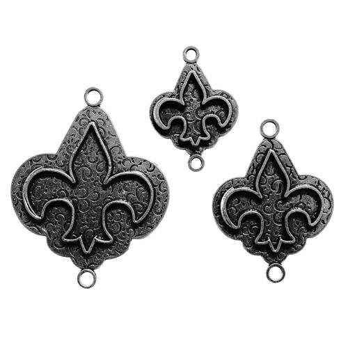 Fleur de Lis - Silver