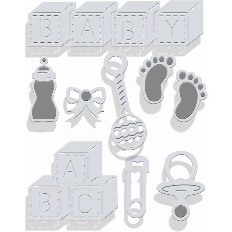 SD Baby Accessories Sweet Dixie Cutting Die