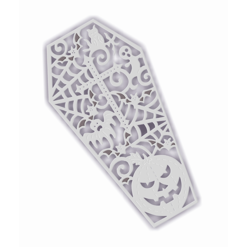 SD Filigree Coffin Sweet Dixie Cutting Die